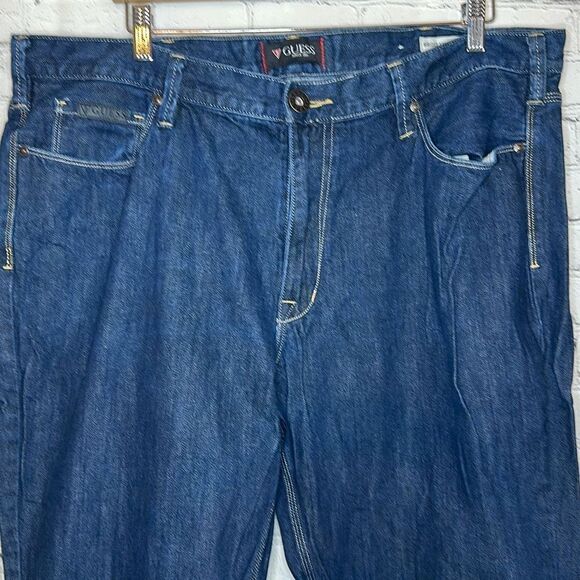 Guess Men’s Jeans Regular Straight Crescent Fit size 40 - Picture 2 of 10